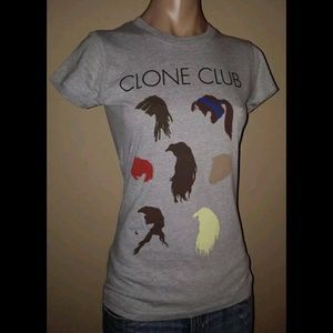 ORPHAN BLACK CLONE CLUB HAIR STYLES GRAPHIC TEE